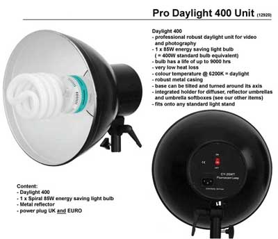 Daylight 150W Lamp Head