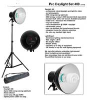 Low Energy Daylight Lamp Studio Light with stand- 400W 