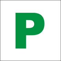 Magnetic P Plate Signs for Learner Drivers