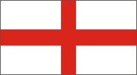 St Georges Cross  Flag Fridge Magnet